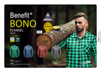BONO FLANNEL SHIRT GREEN