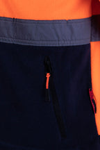 FLEECE JACKET WITH REFLECTIVE BANDS