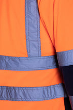 FLEECE JACKET WITH REFLECTIVE BANDS