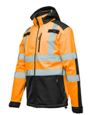 SOFTSHELL INSERT NAVY BLUE BF005 WITH REFLECTIVE STRIPES. CAT 2 class2 orange