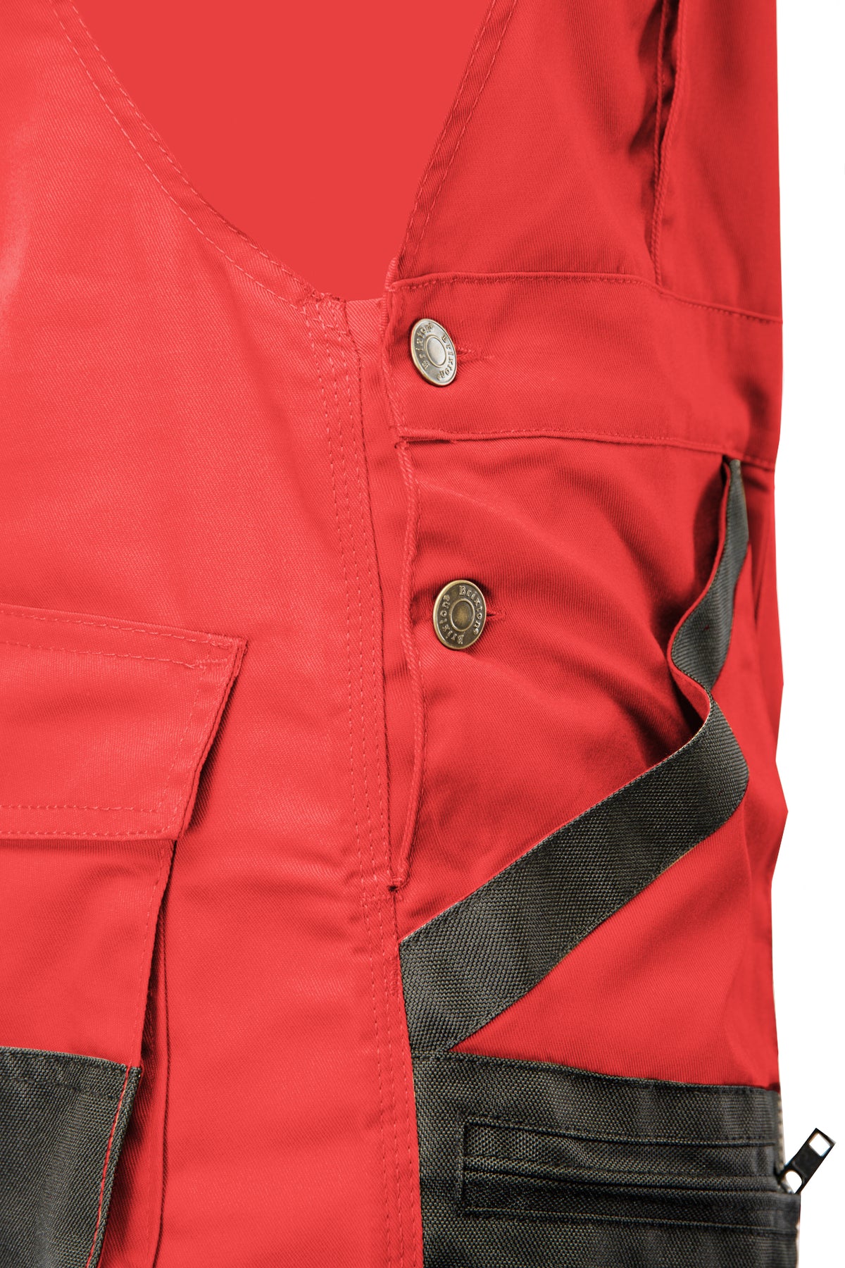 BIB PANTS RED REFLECTIVE