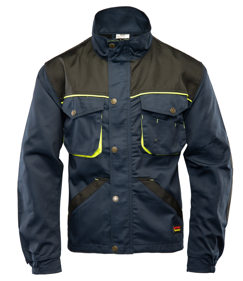 JACKET NAVY BLUE/YELLOW