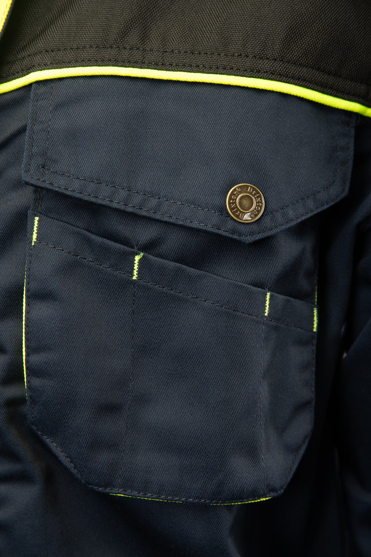 JACKET NAVY BLUE/YELLOW