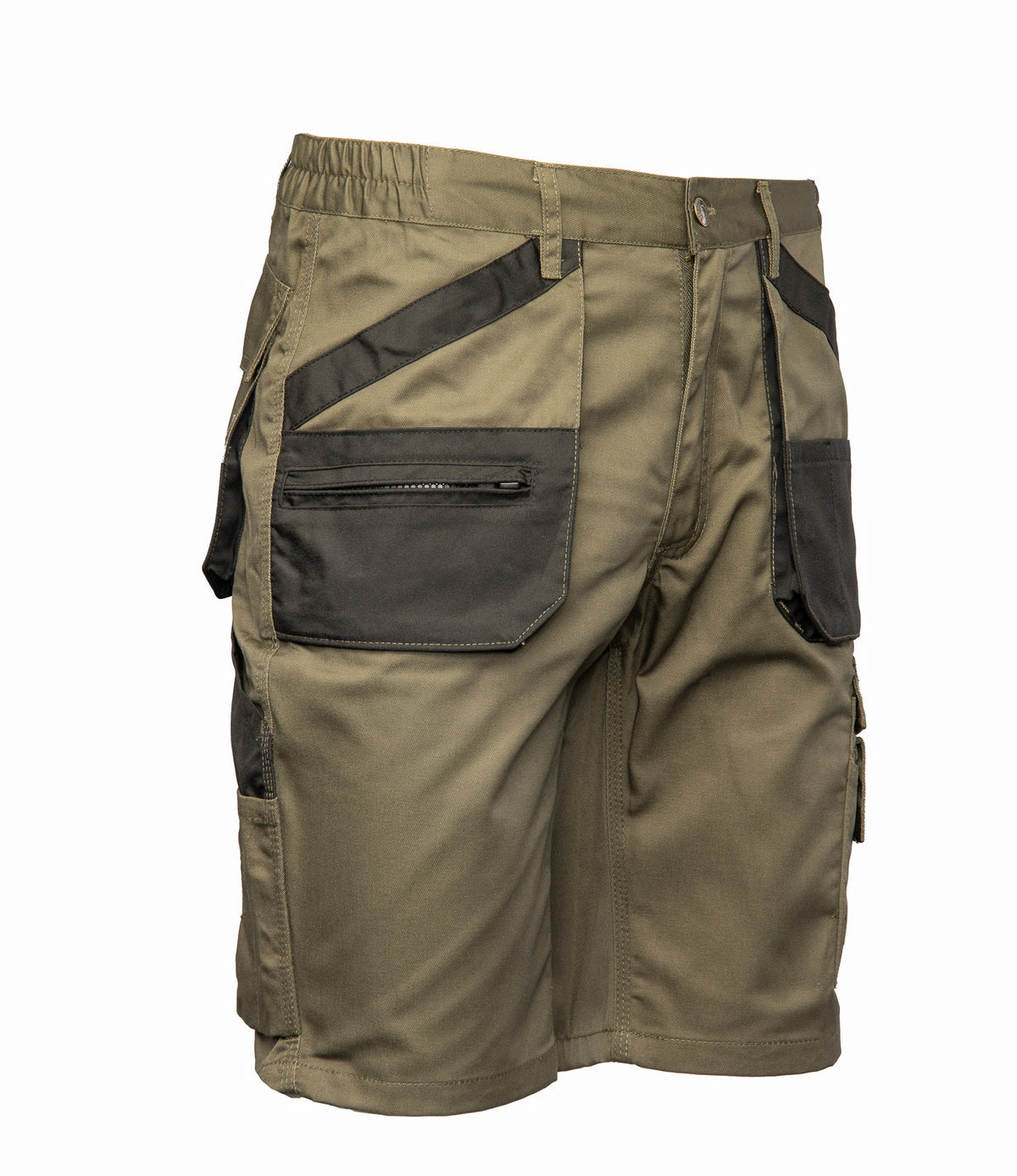 KHAKI SHORT TROUSERS