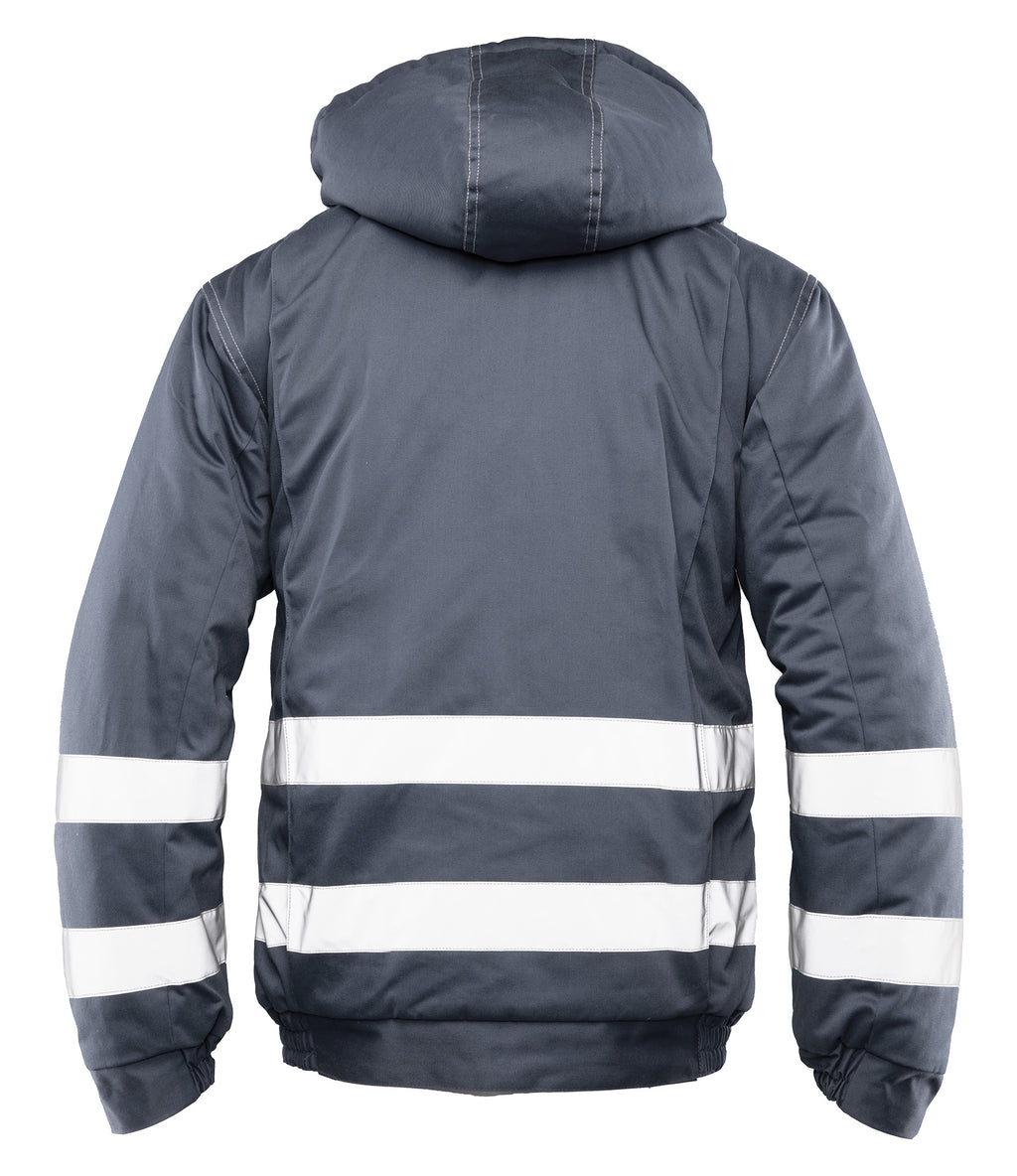 BRIXTON SNOW INSULATED JACKET STEEL / REFLECTIVE STRIPES