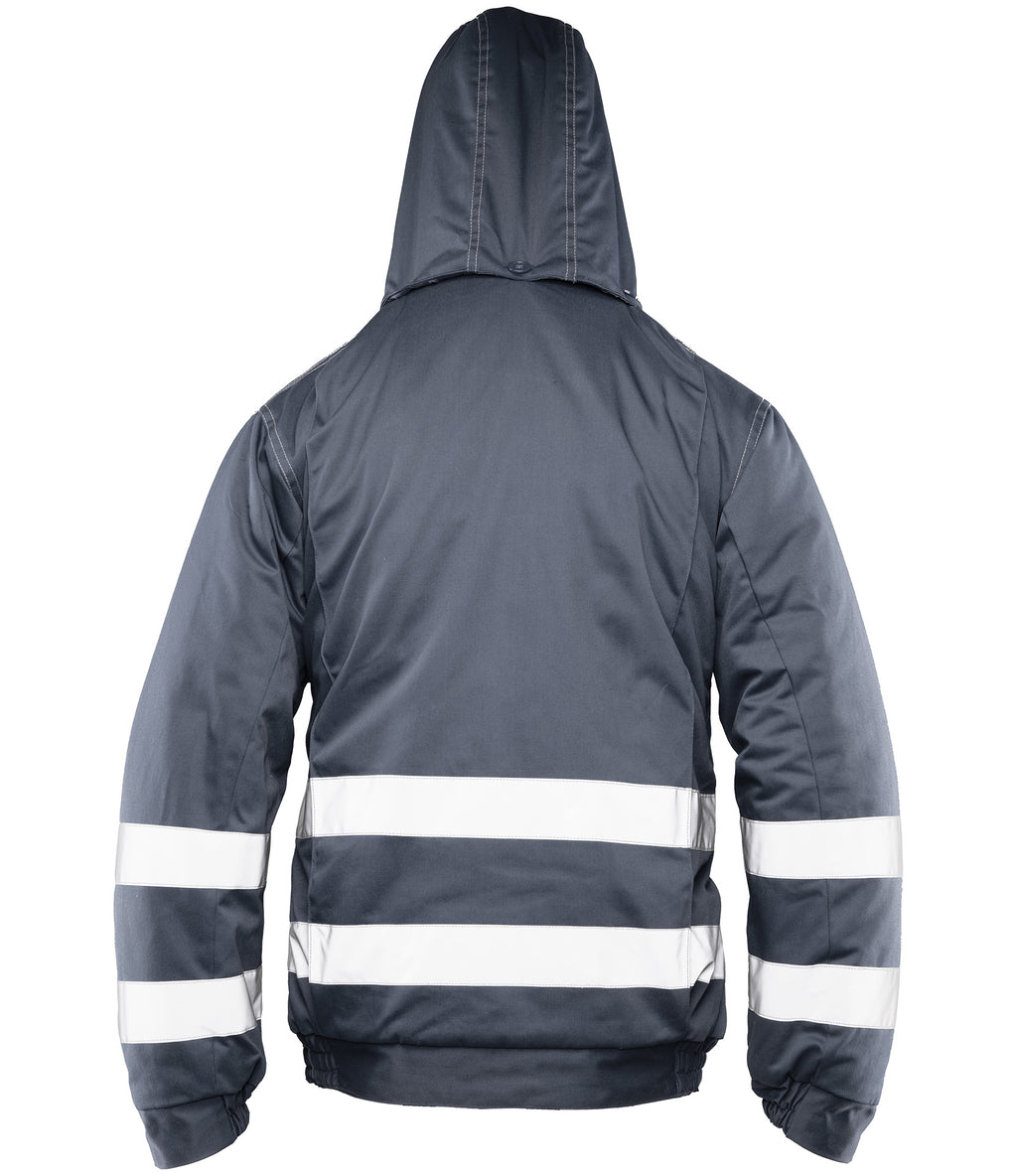 BRIXTON SNOW INSULATED JACKET STEEL / REFLECTIVE STRIPES