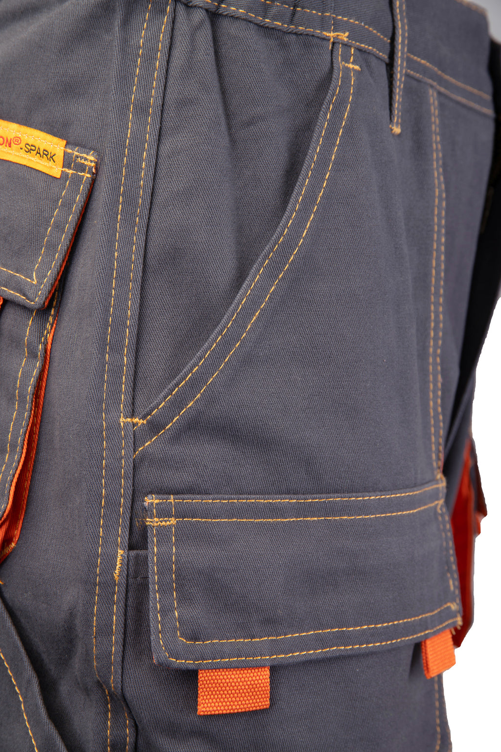 WAIST PANTS DARK GREY