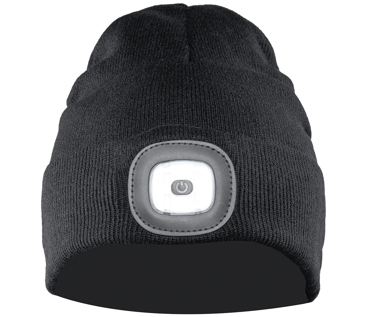 KNITTED CAP LED BLACK