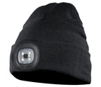 KNITTED CAP LED BLACK