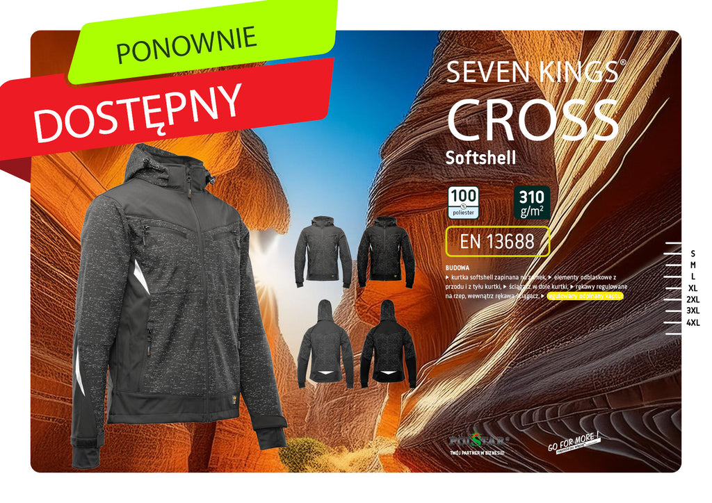 SOFTSHELL CROSS BLACK