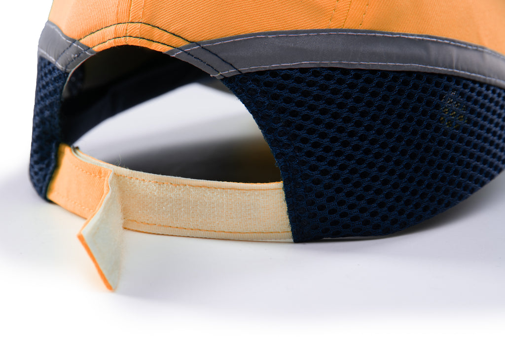 INDUSTRIAL HELMET LIGHTWEIGHT BUMPCAP HI VI