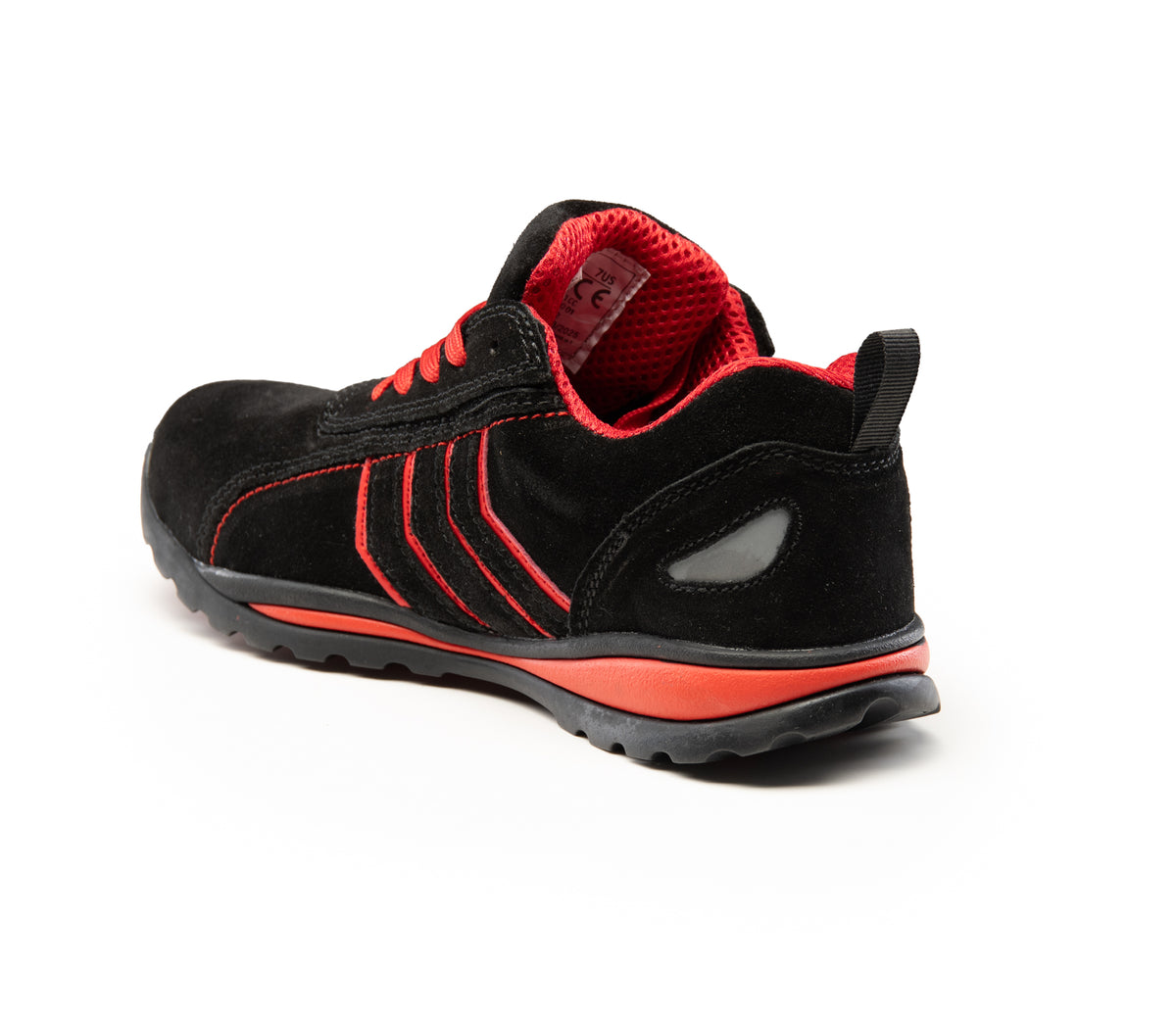 LOW SHOE FUSION O1 SRA BLACK/RED