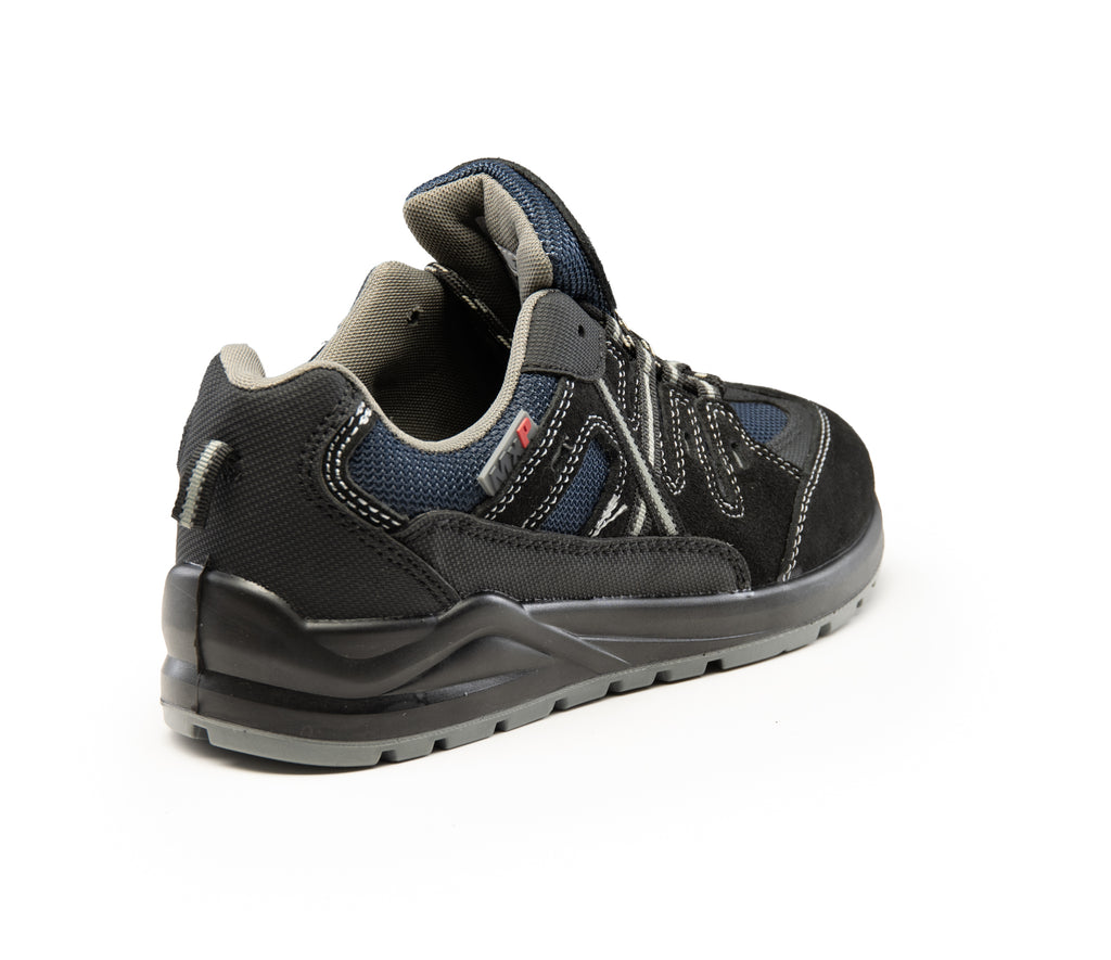MAX-POPULAR LOW SHOE BLEID S1 SRC BLACK/GREY