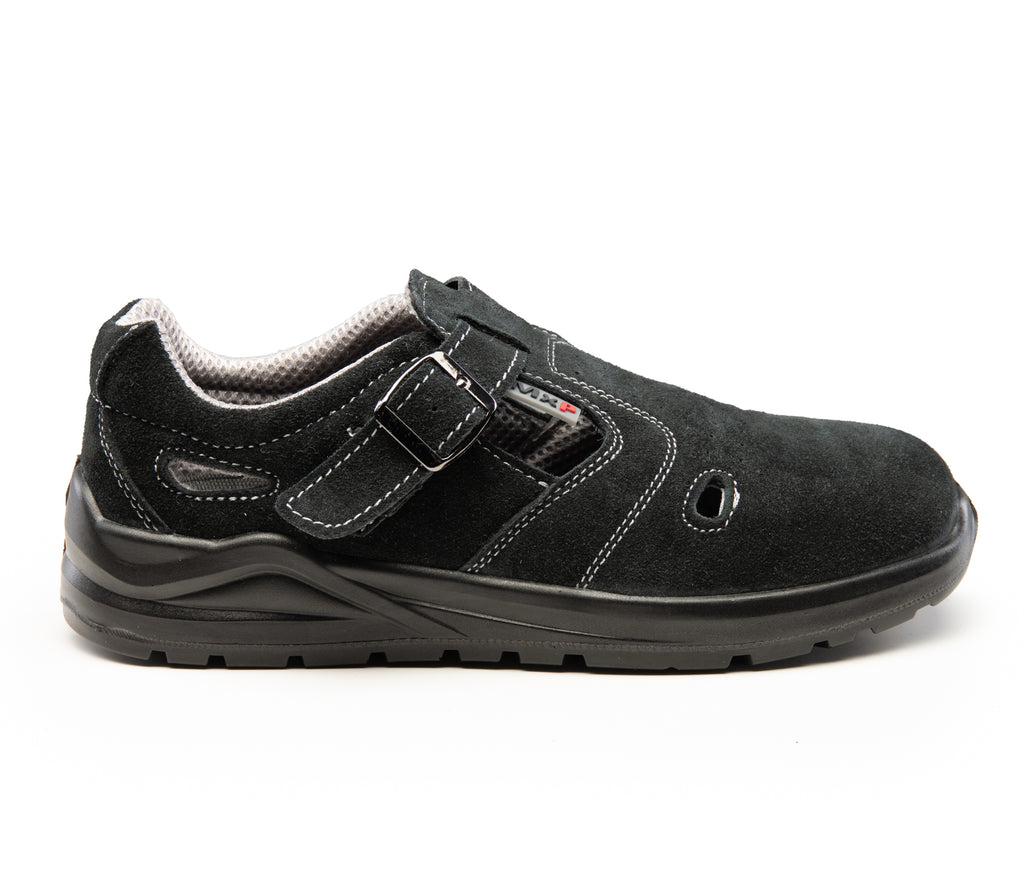 SANDAL MXP S1P SR FO BLACK SUEDE