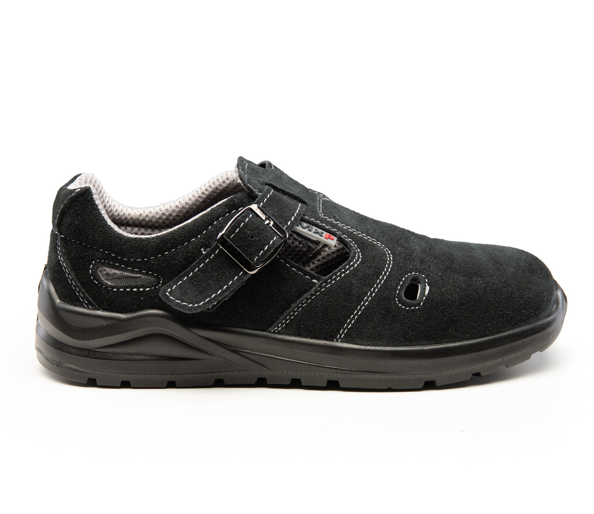 SANDAL MXP S1P SR FO BLACK SUEDE