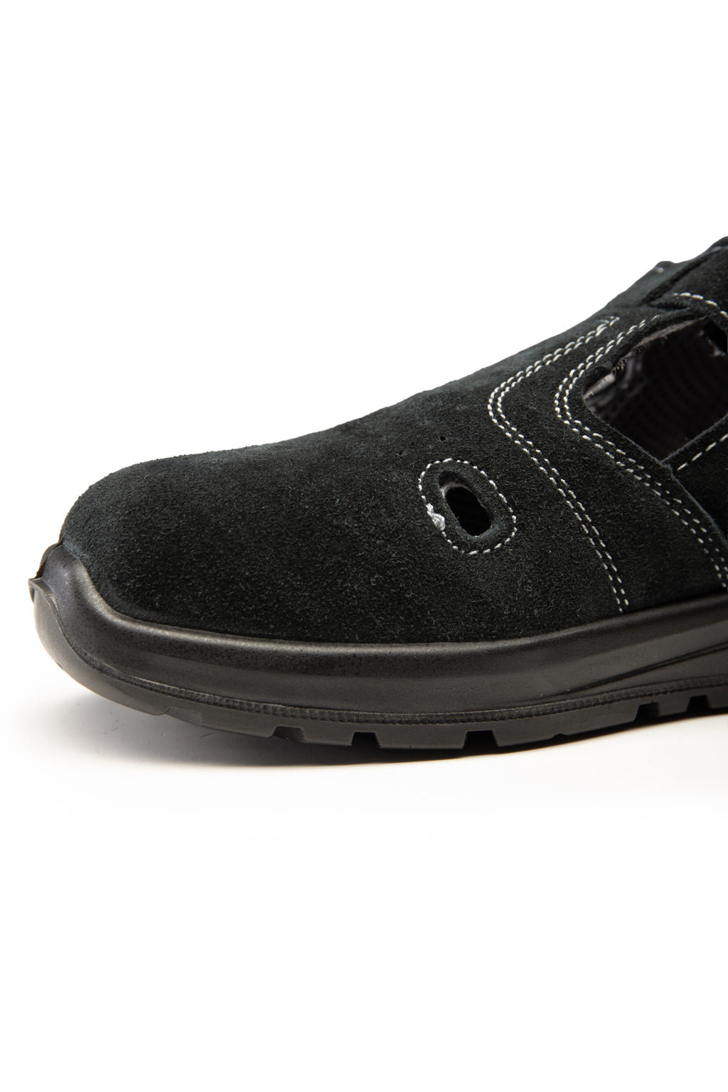 SANDAL MXP S1P SR FO BLACK SUEDE