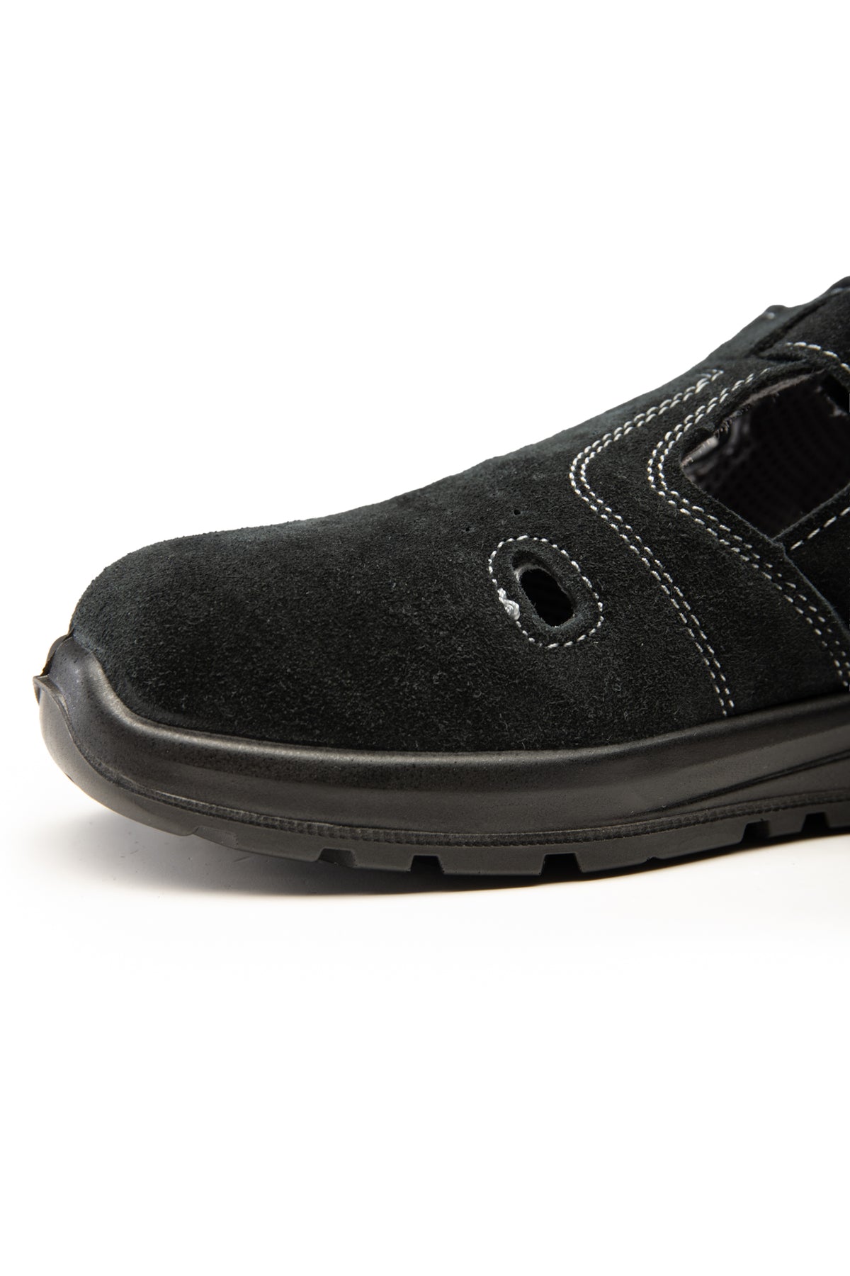 SANDAL MXP S1P SR FO BLACK SUEDE