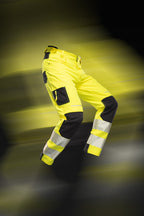 TROUSERS WITH REFLECTIVE YELLOW SKF006 CAT II