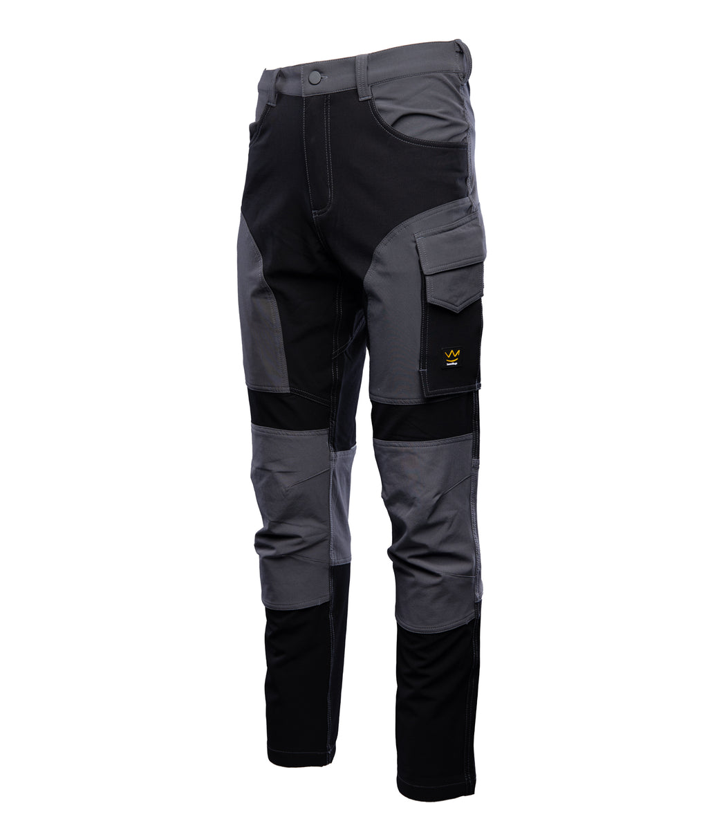 SEVEN KINGS SEVEN KINGS TRAIL LIGHT WAISTBAND TROUSERS – GREY