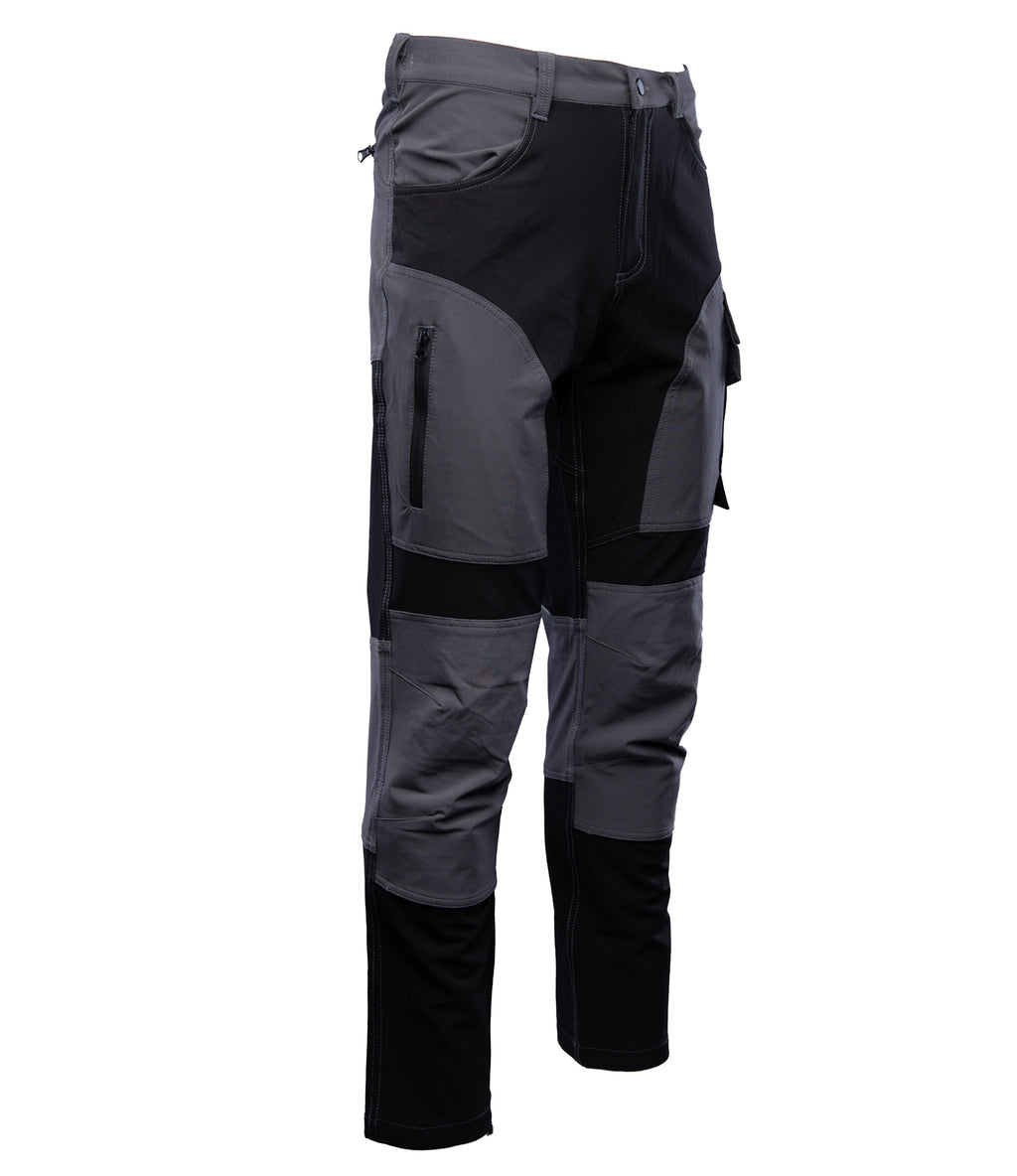 SEVEN KINGS SEVEN KINGS TRAIL LIGHT WAISTBAND TROUSERS – GREY