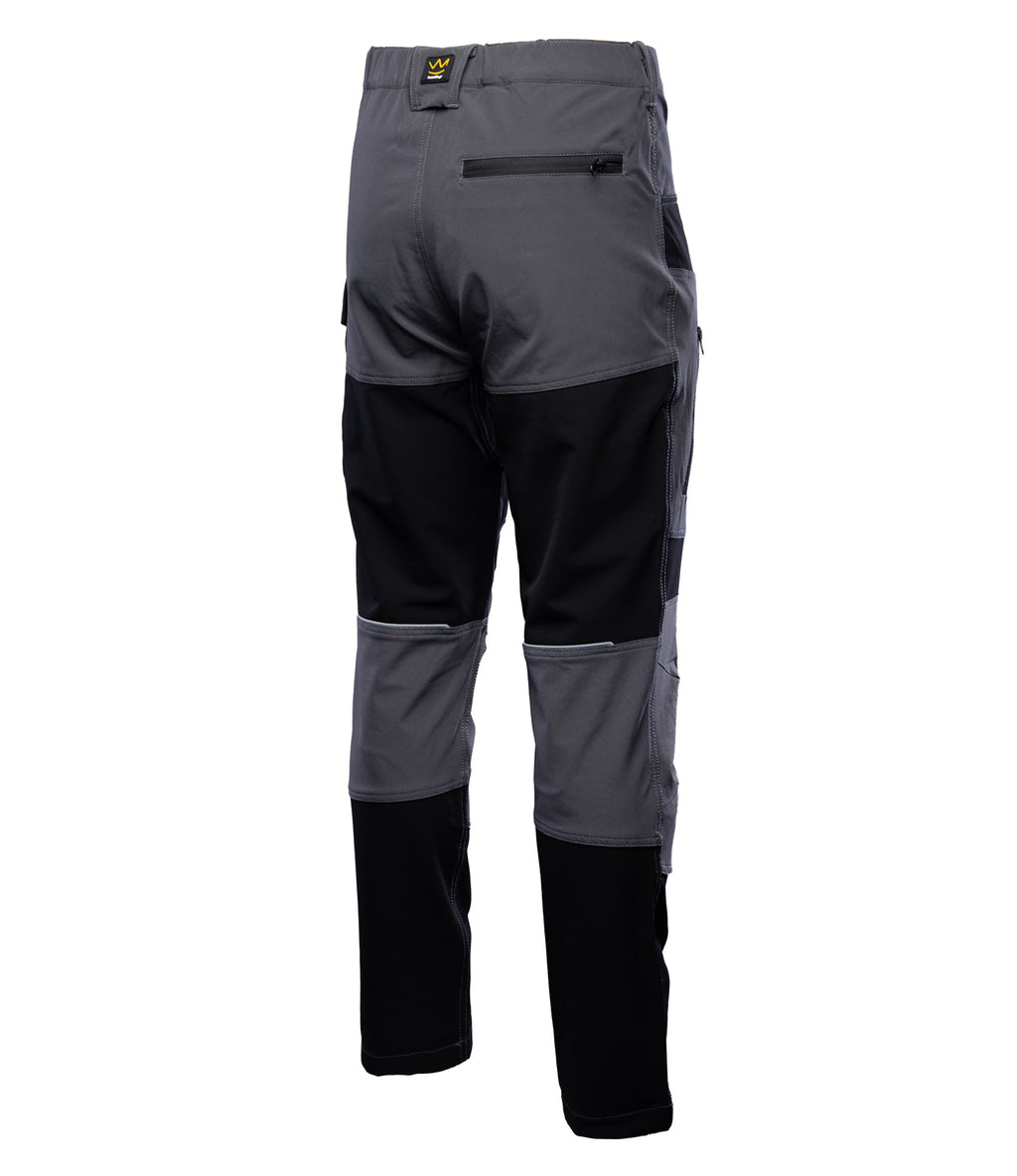 SEVEN KINGS SEVEN KINGS TRAIL LIGHT WAISTBAND TROUSERS – GREY
