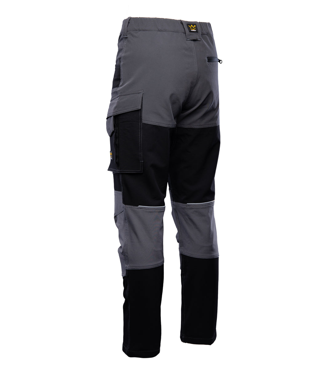 SEVEN KINGS SEVEN KINGS TRAIL LIGHT WAISTBAND TROUSERS – GREY