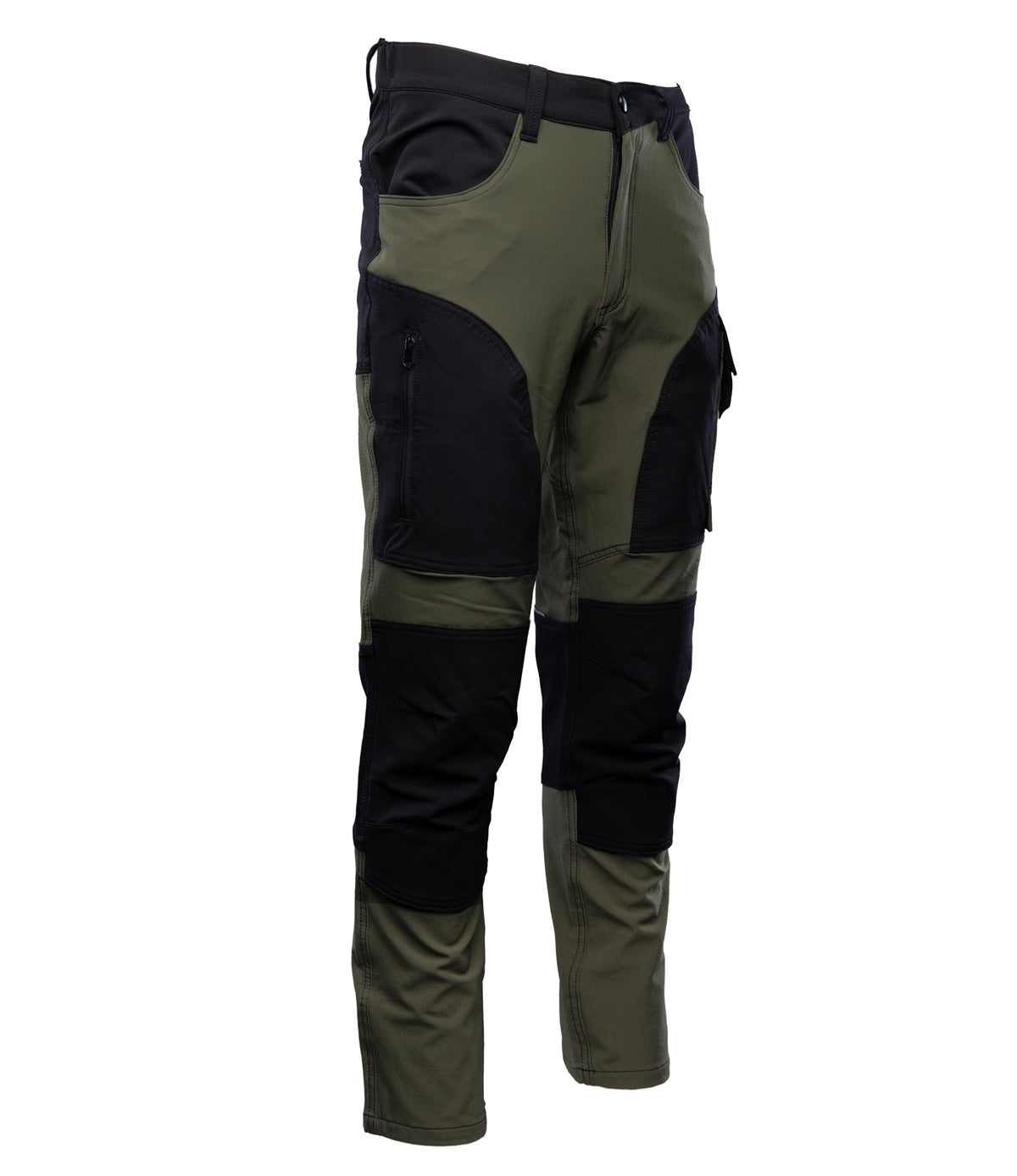SEVEN KINGS SEVEN KINGS TRAIL LIGHT WAISTBAND TROUSERS - GREEN