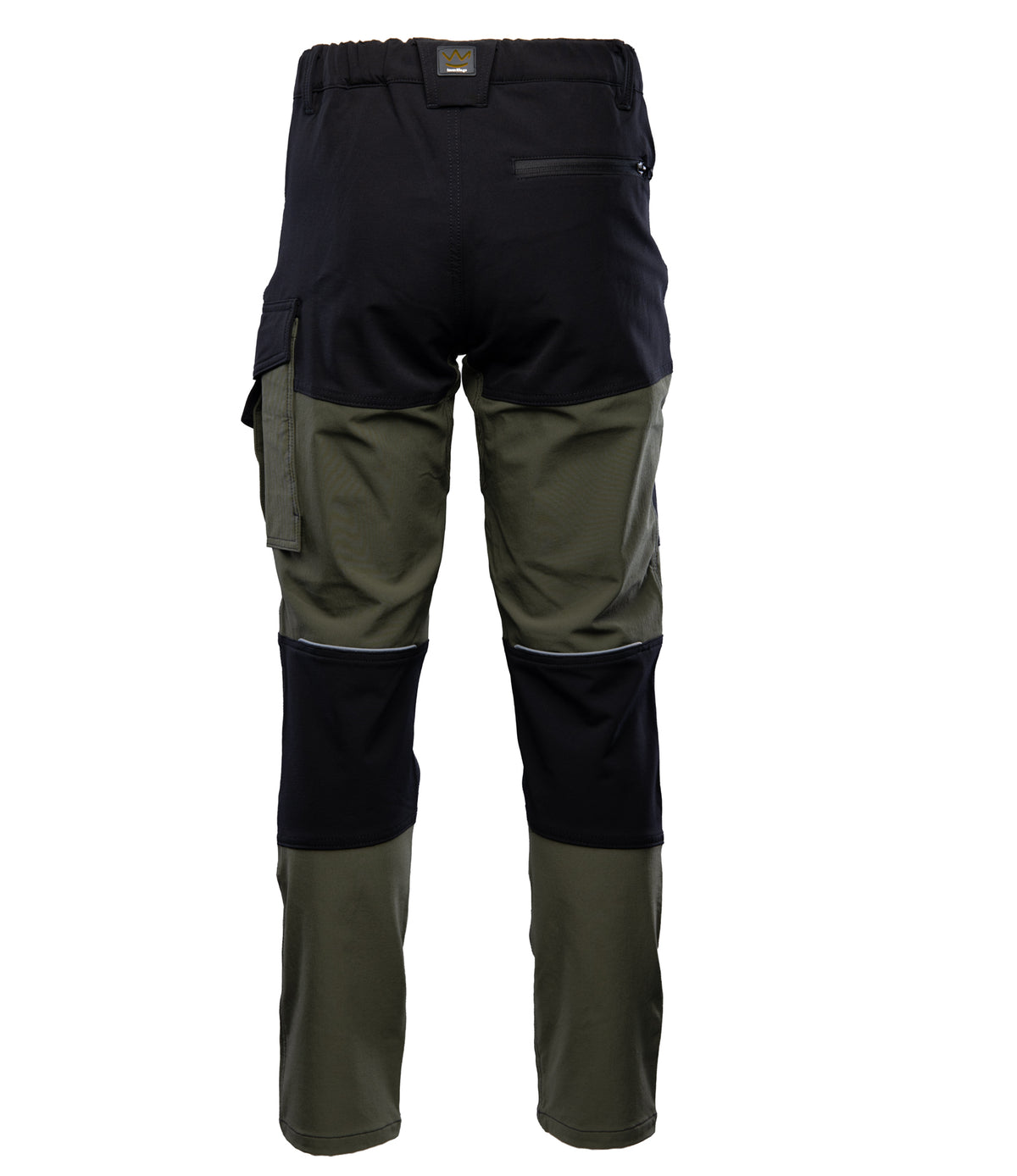 SEVEN KINGS SEVEN KINGS TRAIL LIGHT WAISTBAND TROUSERS - GREEN