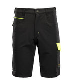 SEVEN KINGS RIVAL NYLON SHORTS – BLACK/YELLOW
