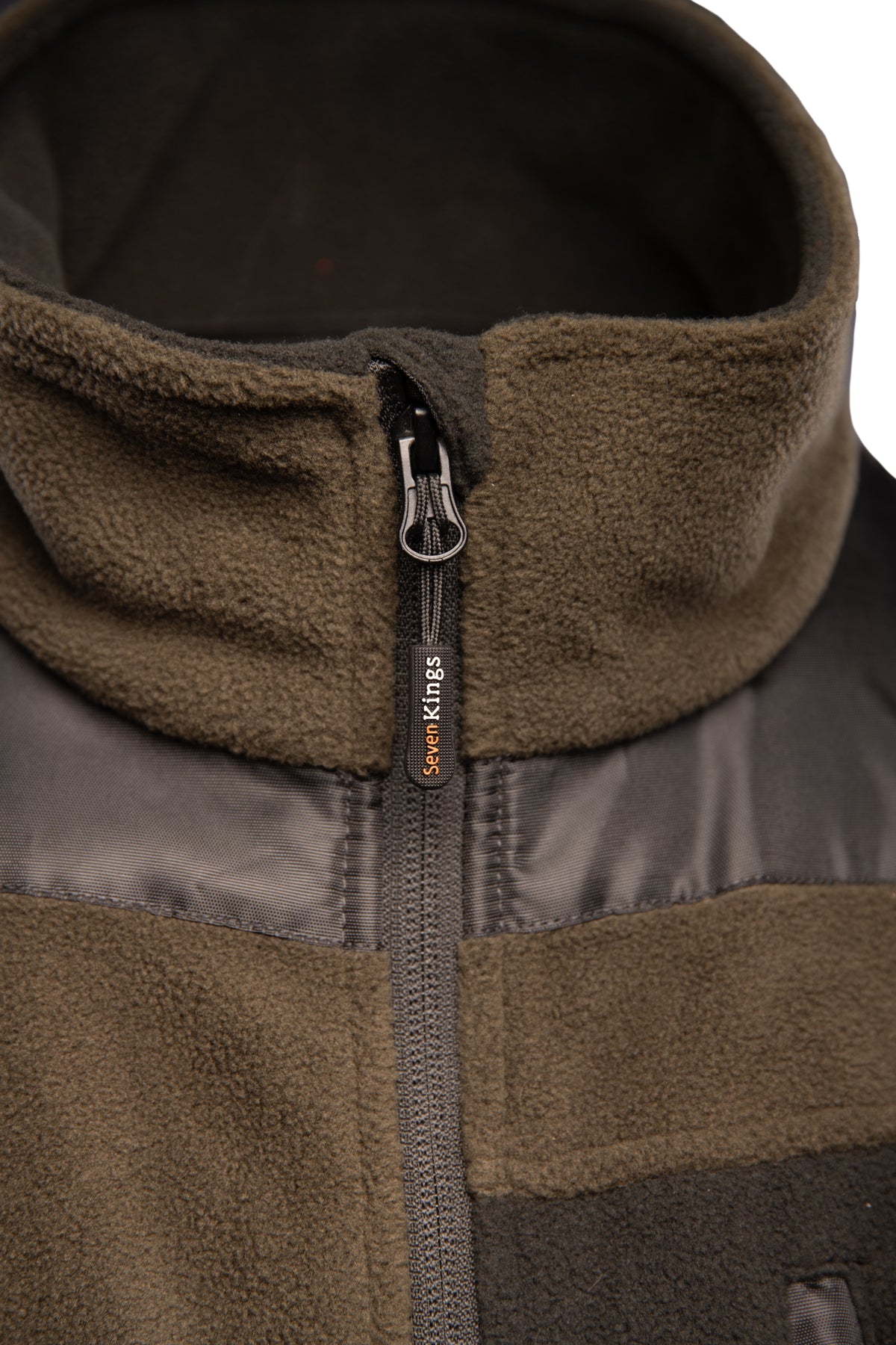 SEVEN KINGS FLEECE JACKET KHAKI