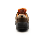 LOW SHOE SUEDE BROWN S1-P SRC