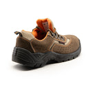 LOW SHOE SUEDE BROWN S1-P SRC