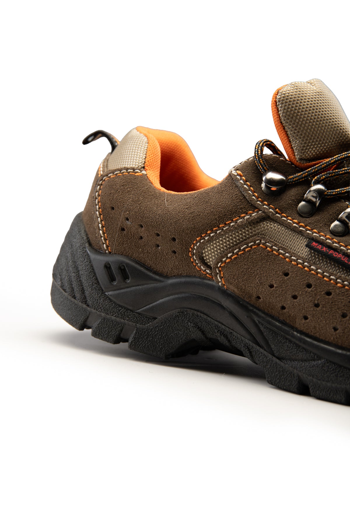 LOW SHOE SUEDE BROWN S1-P SRC