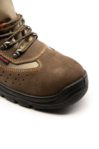 LOW SHOE SUEDE BROWN S1-P SRC