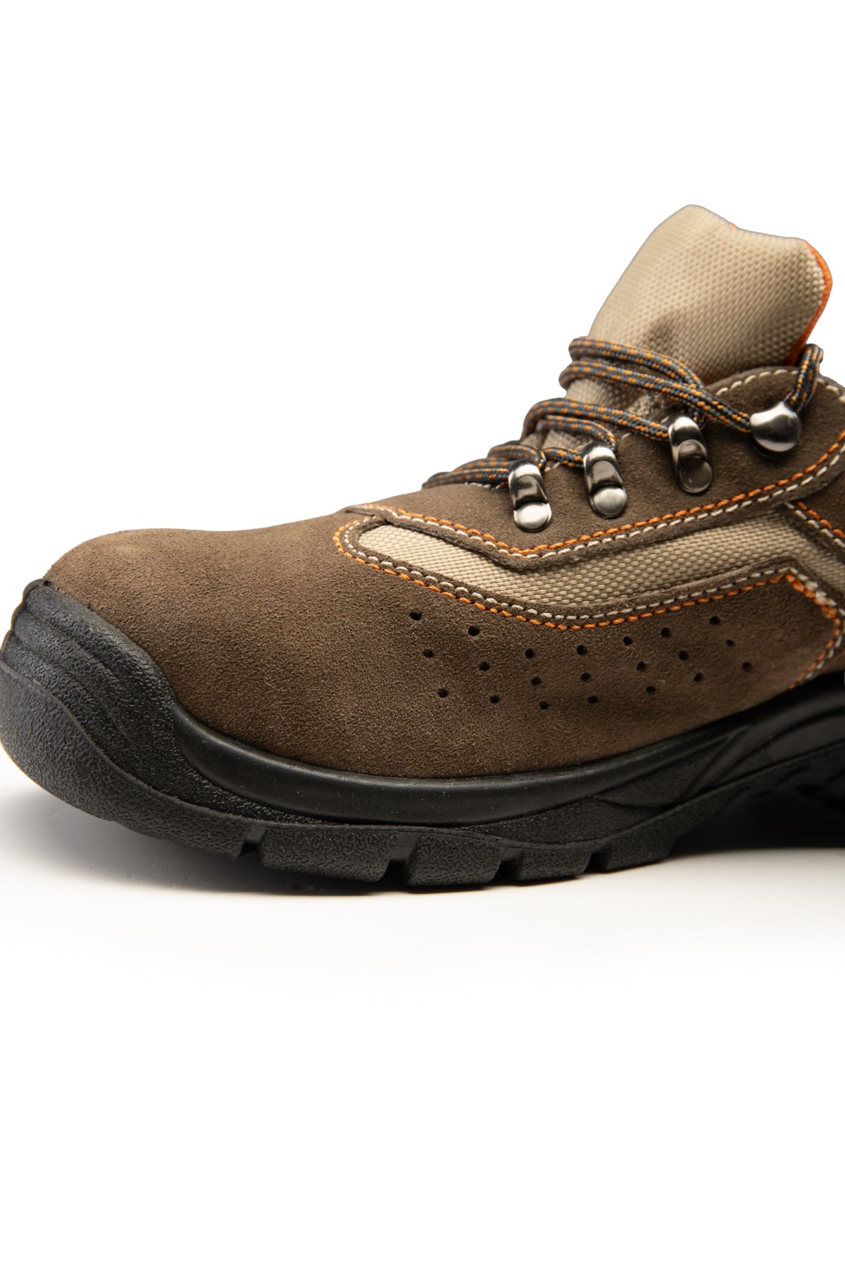LOW SHOE SUEDE BROWN S1-P SRC