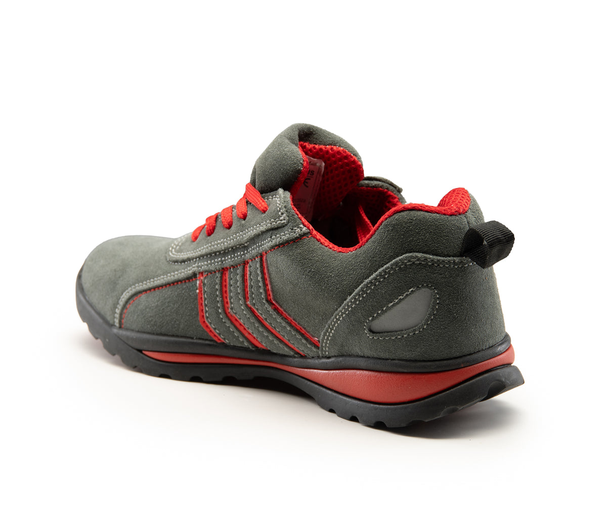 LOW SHOE FUSION O1 SRA GREY/RED