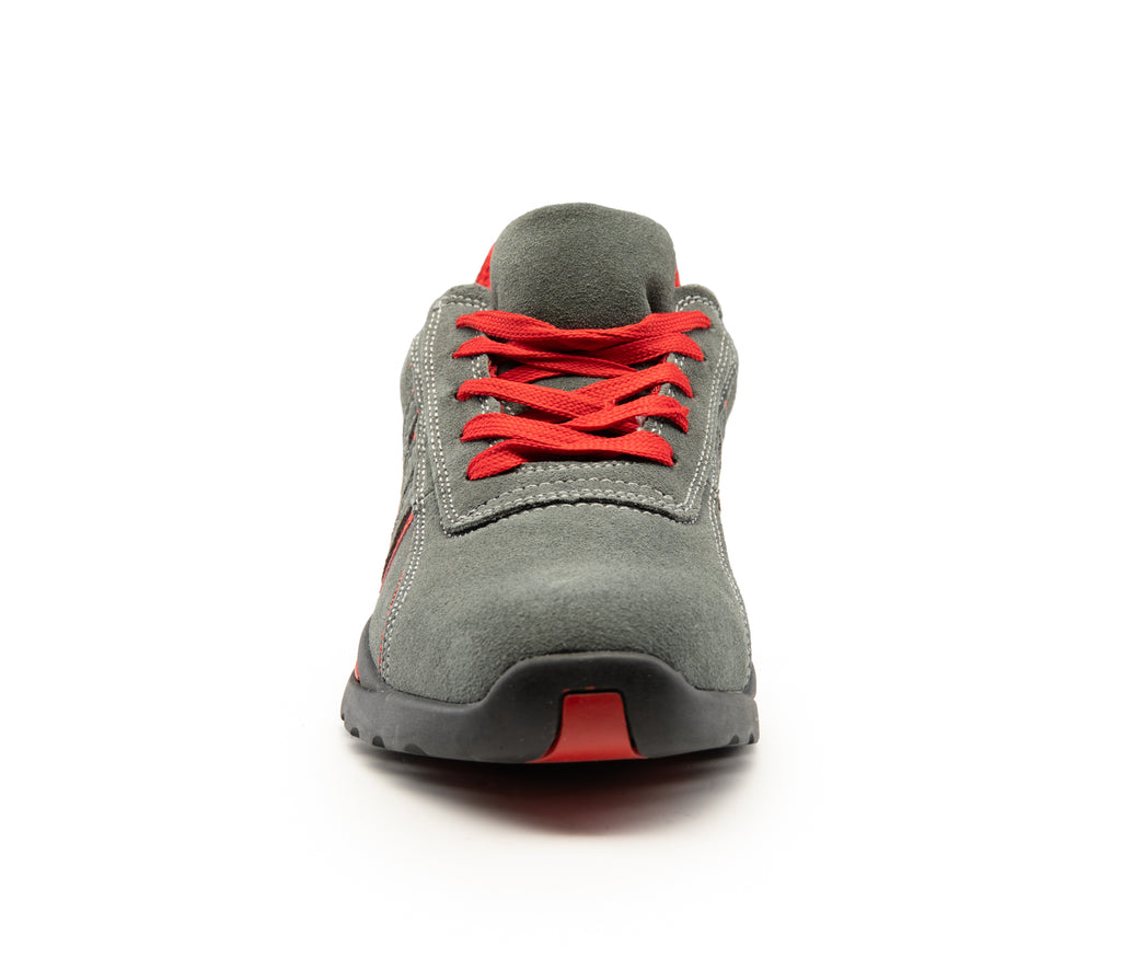 LOW SHOE FUSION O1 SRA GREY/RED