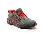 LOW SHOE FUSION O1 SRA GREY/RED