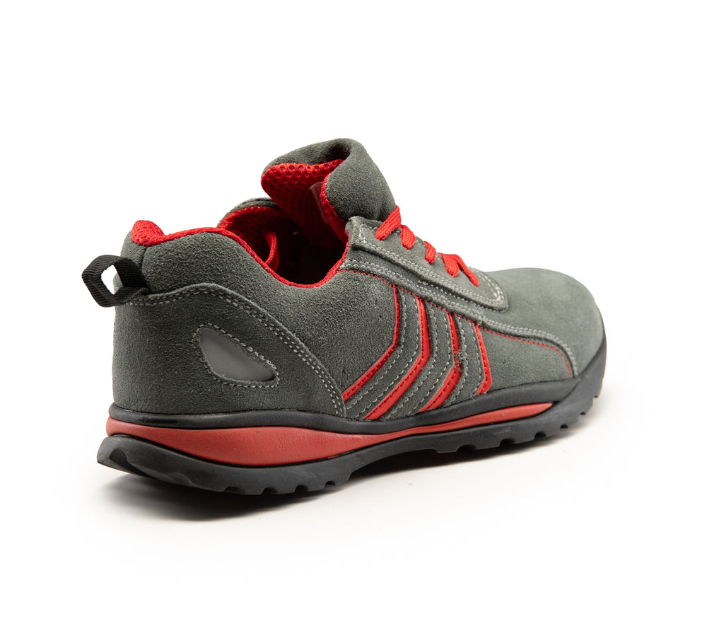 LOW SHOE FUSION O1 SRA GREY/RED