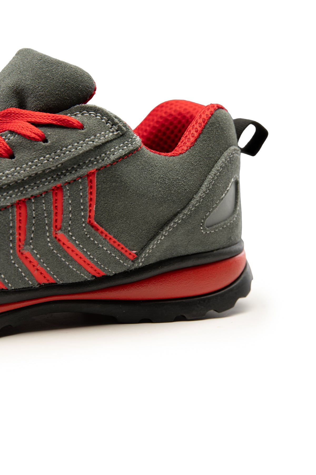 LOW SHOE FUSION O1 SRA GREY/RED