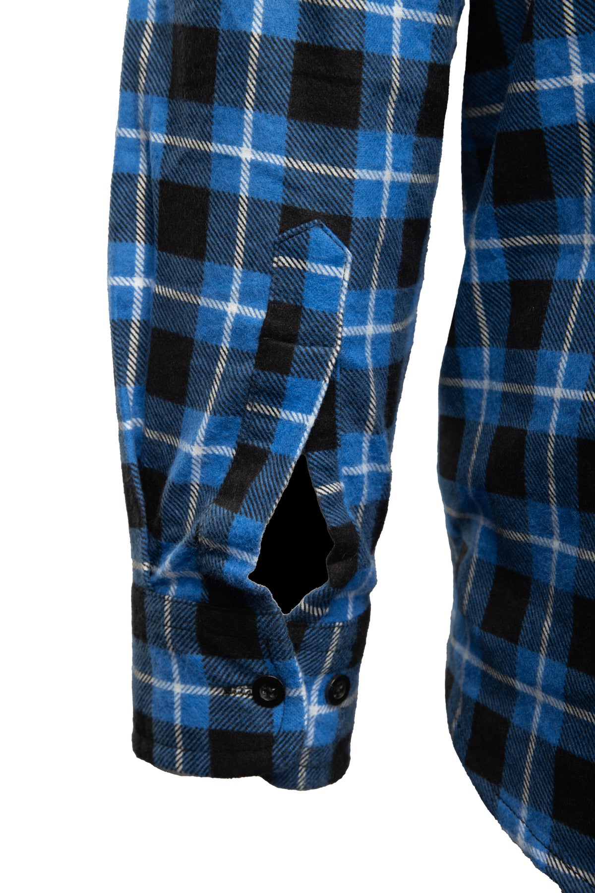 BONO FLANNEL SHIRT BLUE