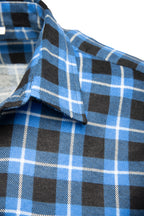 BONO FLANNEL SHIRT BLUE