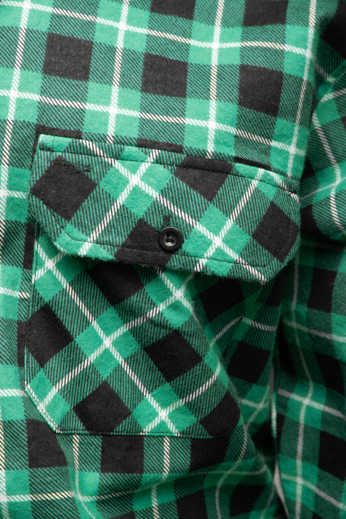 BONO FLANNEL SHIRT GREEN