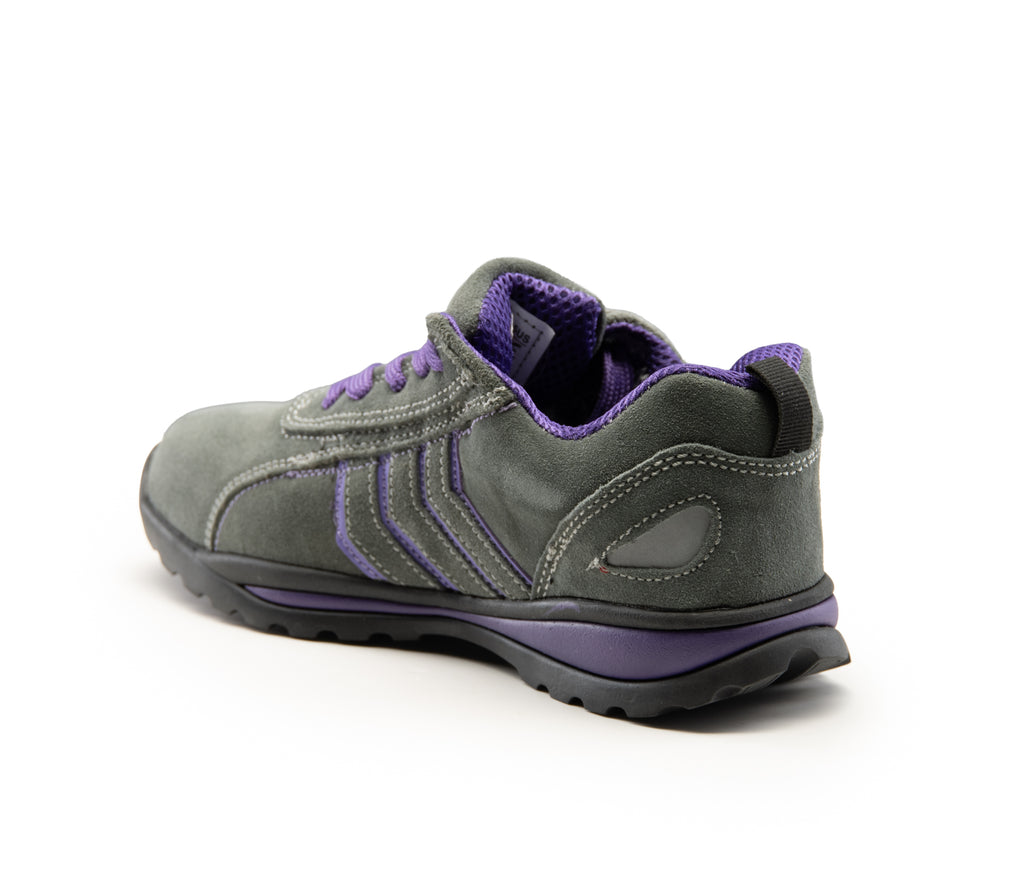 LOW SHOE FUSION O1 SRA GREY/VIOLET