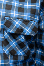 BONO FLANNEL SHIRT BLUE