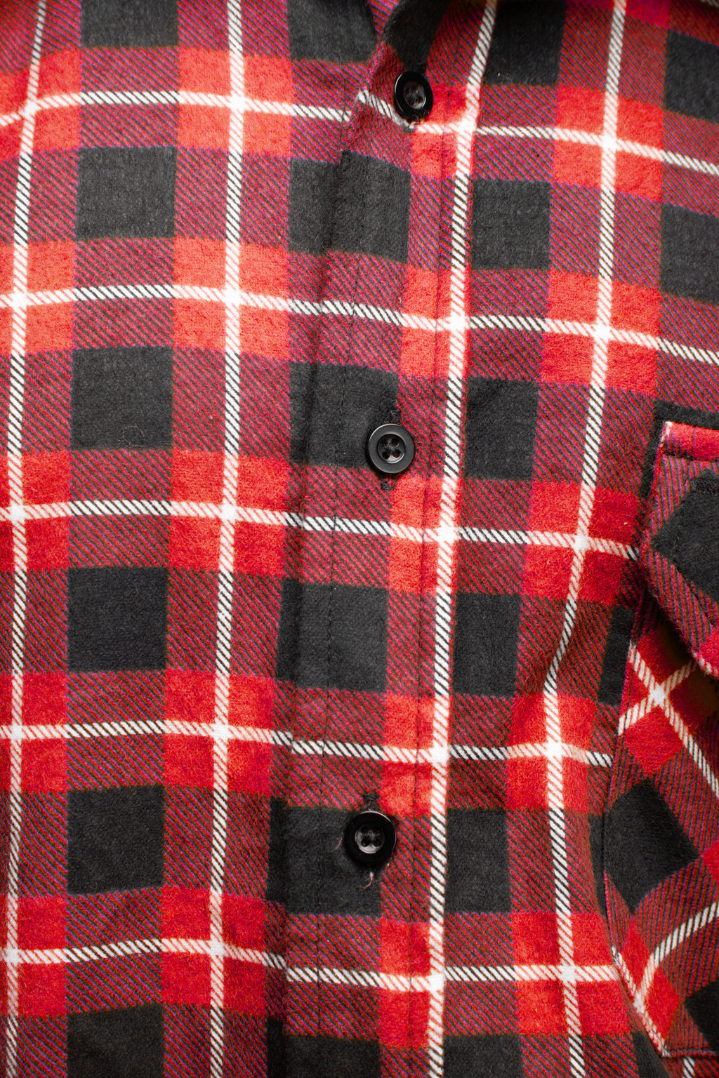 BONO FLANNEL SHIRT RED