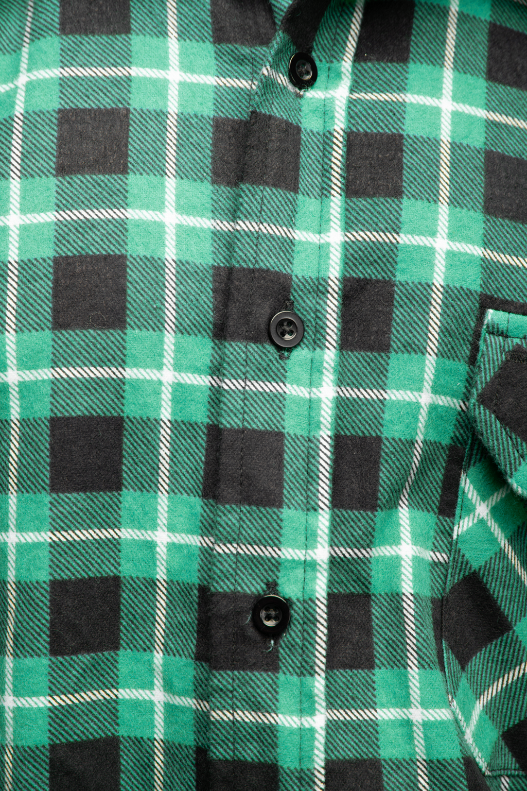 BONO FLANNEL SHIRT GREEN