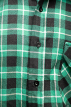 BONO FLANNEL SHIRT GREEN