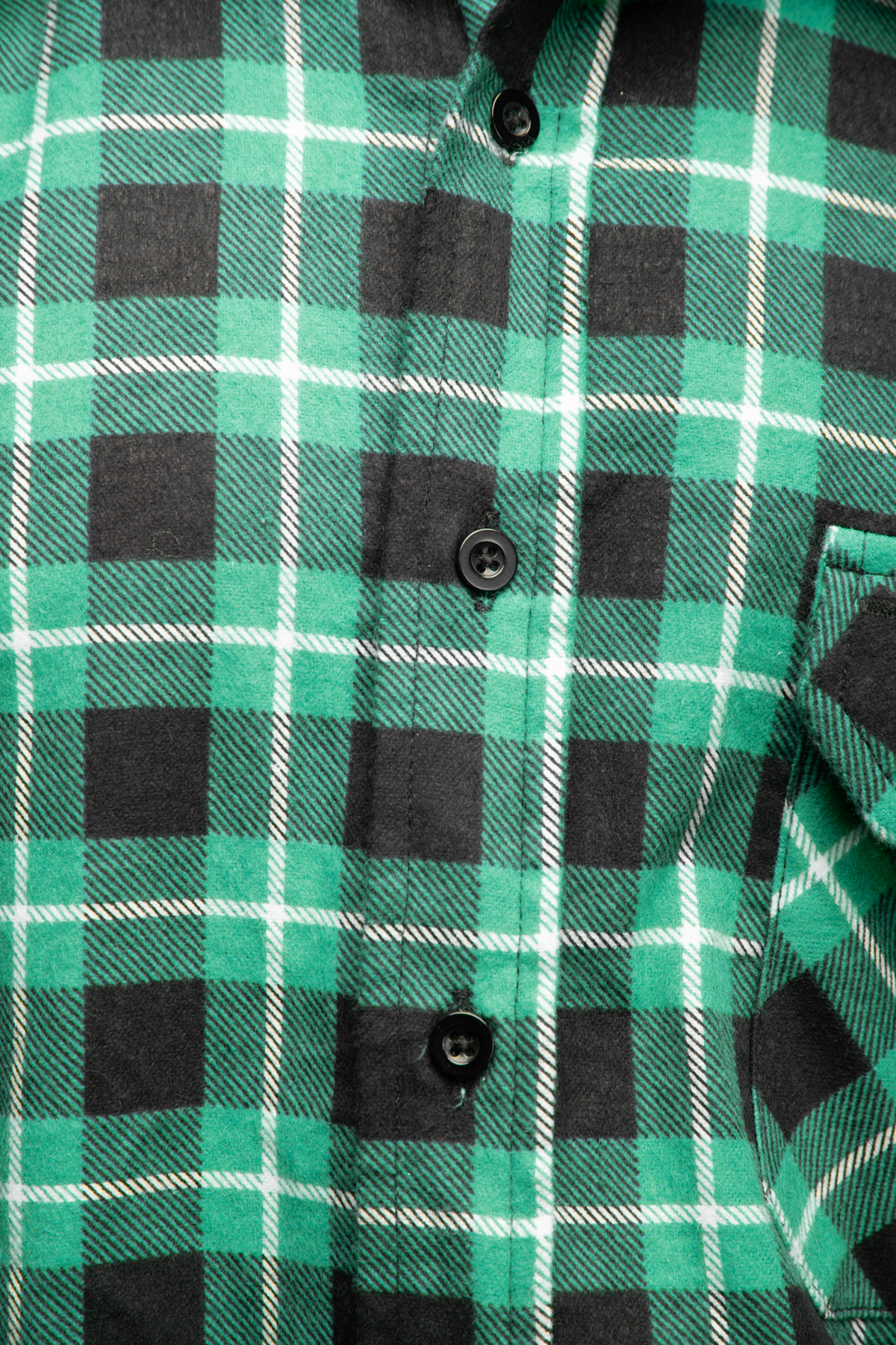 BONO FLANNEL SHIRT GREEN