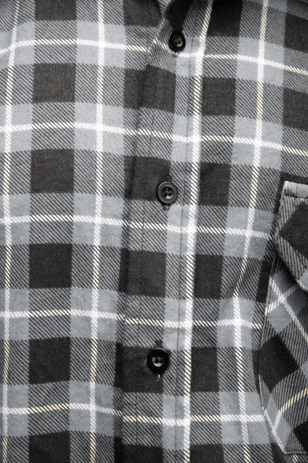 BONO FLANNEL SHIRT GREY
